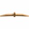 Ekena Millwork Bellingham Rough Sawn Timber Gable Bracket, Western Red Cedar, 108"W x 18"H x 6"D x 6"F, 4/12 Pitch GBW108X18X0606BEL00RWR - alternate 4